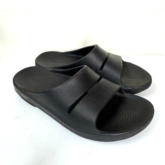 OOFOS Other - OOFOS OOahh Slide Sandal Black Sz M11/W13 Sport Recovery Orthopedic Athleisure